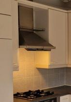 Gaskookplaat 4pits en Bauknecht afzuigkap 4 standen en licht, Ophalen, Gebruikt, 4 kookzones