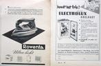 44 vintage huishoudelijke apparaten reclames 1956-62 Stokvis, Ophalen of Verzenden, Gebruikt, Overige typen