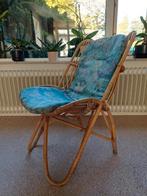 Vintage Rotan fauteuil., Ophalen of Verzenden, Zo goed als nieuw, Minder dan 75 cm, 50 tot 75 cm