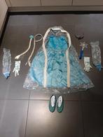 Frozen Elsa verkleedset hele mooie complete set maat 120, Ophalen of Verzenden, Zo goed als nieuw