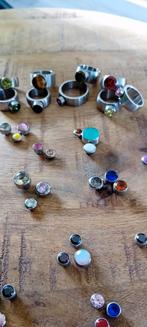 Melano ring + 6 steentjes Sturdy collectie, Sieraden, Tassen en Uiterlijk, Ringen, Nieuw, Ophalen of Verzenden, Dame, IJzer of Staal