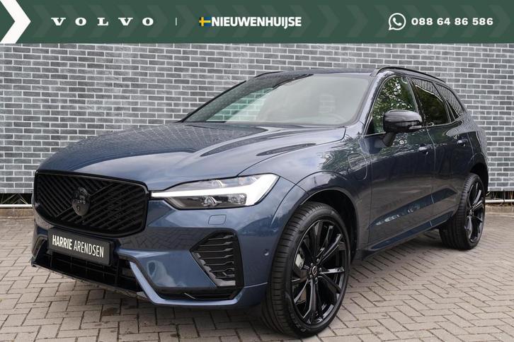Volvo XC60 2.0 T6 Plug-in hybrid AWD Ultra Black Edition | H, Auto's, Volvo, Bedrijf, Te koop, XC60, 360° camera, 4x4, ABS, Achteruitrijcamera