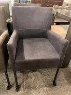 Nieuw! 4 Mxsofa suede eetkamerstoelen, Huis en Inrichting, Stoelen, Ophalen, ., Zo goed als nieuw, .