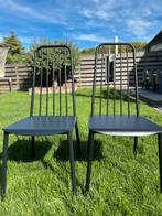 2 mooie zwarte stoelen, Ophalen of Verzenden, Zo goed als nieuw, Zwart, Twee