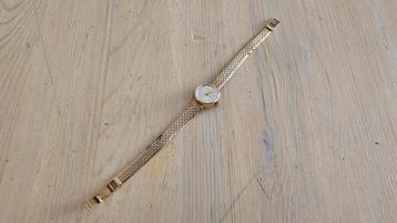 14K 585 gouden dames horloge QUATRE FILS 19.5 GR €825 LEES beschikbaar voor biedingen