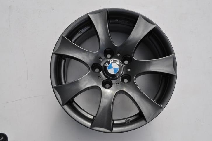Bmw velgen inter action  16 inch,  5x120, kleur gunmetal, Auto-onderdelen, Banden en Velgen, Velg(en), Zomerbanden, 16 inch, 205 mm