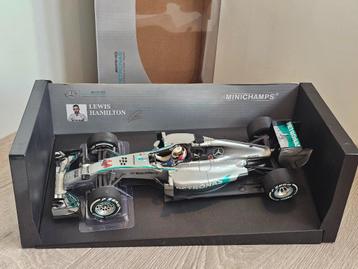 Mercedes W05, L. Hamilton # 44, Winner China 2014. TOPMODEL beschikbaar voor biedingen