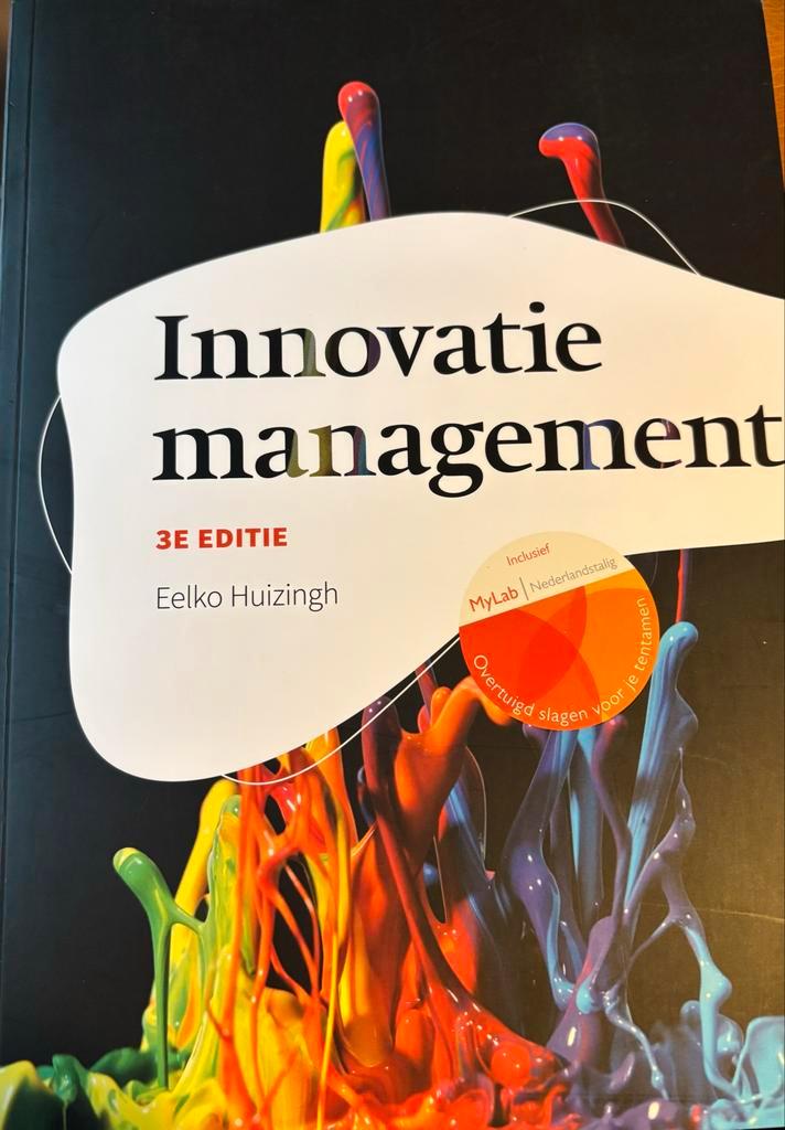 Innovatie Management - Eelko Huizingh, Boeken, Studieboeken en Cursussen, Zo goed als nieuw, HBO, Beta, Ophalen of Verzenden