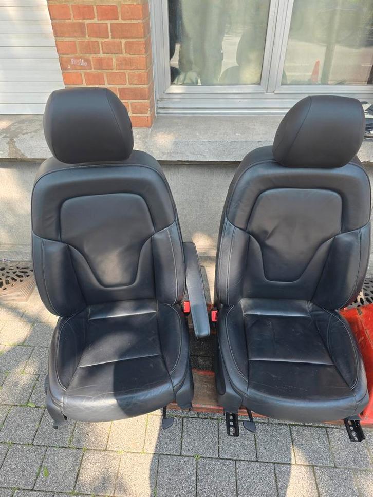 stoelen lederen zwart lugano ouirginale mercedes class v 250, Auto-onderdelen, Interieur en Bekleding, Gebruikt, Ophalen of Verzenden