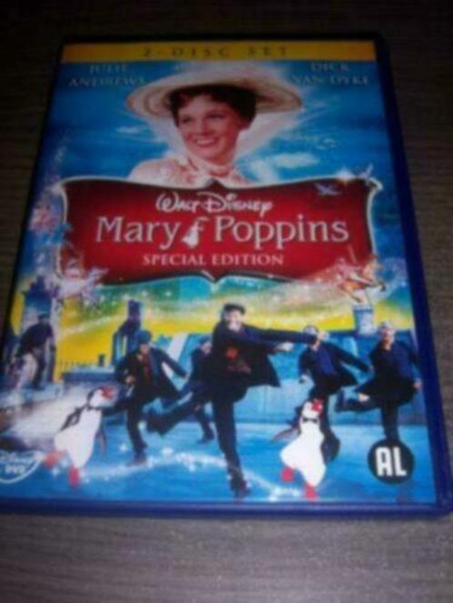 Walt Disney Mary Poppins gouden rugnummer 19 in nieuwstaat, Cd's en Dvd's, Dvd's | Kinderen en Jeugd, Zo goed als nieuw, Film