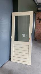 Binnen deur met glas, Ophalen, Gebruikt, 80 tot 100 cm, Binnendeur