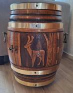 Wijnvat 56 cm hoog, Ophalen, Gebruikt, Hout, 5 tot 15 flessen