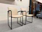 2 Nieuw Leolux Talos eetkamerstoelen Raffino leer Stoel, Huis en Inrichting, Stoelen, Leolux, Twee, Overige kleuren, Nieuw