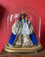 Maria met kind (van was) incl ovale glazen stolp Australië?, Antiek en Kunst, Ophalen of Verzenden