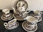 ANJOU Villeroy & Boch wild jacht 🔹ONTBIJT THEE SERVIES, Ophalen, Zo goed als nieuw, Overige stijlen, Porselein