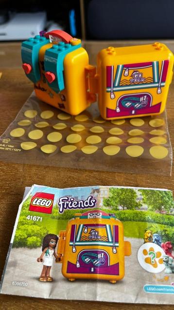 LEGO Andrea's zwemkubus 41671 beschikbaar voor biedingen