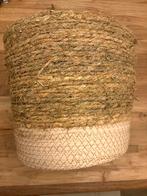Mand, Huis en Inrichting, Woonaccessoires | Schalen en Manden, Ophalen of Verzenden, Zo goed als nieuw, Rond, Riet