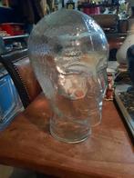 Glazen Hoofd Mannequin, Ophalen of Verzenden