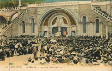 (381-453-015) Lourdes La Benediction des Malades beschikbaar voor biedingen