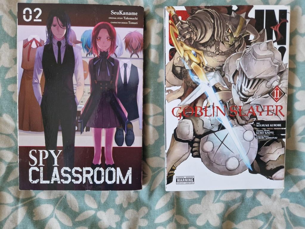 Spy Classroom 2 & Goblin Slayer 11 - Manga, Boeken, Meerdere stripboeken, Ophalen of Verzenden, Nieuw