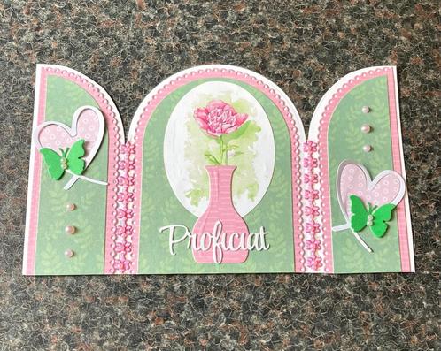Prachtige luxe felicitatiekaarten, € 1,00, Hobby en Vrije tijd, Kaarten | Zelfgemaakt, Nieuw, Man of Vrouw, Ophalen of Verzenden