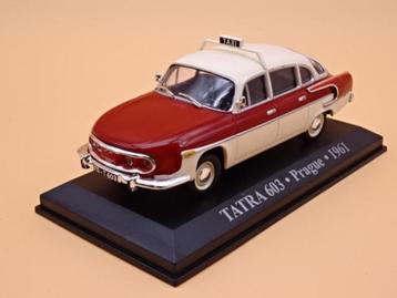 28763: Tatra 603 - Prague Taxi - 1961 - Atlas 1:43 beschikbaar voor biedingen