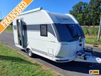 Hobby De Luxe 400 SFE Mover/Luifel/Fietsenrek, Caravans en Kamperen, Caravans, Hobby, Bedrijf, Treinzit, Tot en met 3