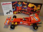 Plasticant ( Mobilo ) F1 raceauto en doos vol bouwstenen, Ophalen of Verzenden, Gebruikt