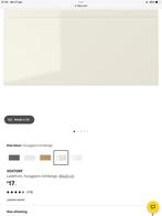 Ikea voxtorp beige hoogglans ladefront 40x20 6x, Ophalen, Beige, Zo goed als nieuw, Minder dan 100 cm