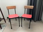 Vintage schoolstoelen kinderstoel, Kinderen en Baby's, Overige typen, Gebruikt, Ophalen of Verzenden