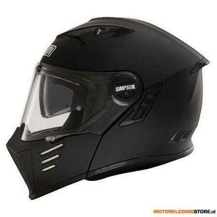 Simpson Motorhelm Darksome, Mat Zwart, Motoren, Kleding | Motorhelmen, Nieuw met kaartje, Ophalen of Verzenden