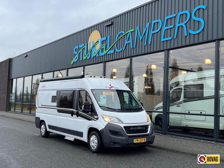 Malibu Van 600 DB ORG NL/1e EIG, Caravans en Kamperen, Campers, Bedrijf, tot en met 2, Buscamper of Camperbus, Malibu, Fiat, Diesel