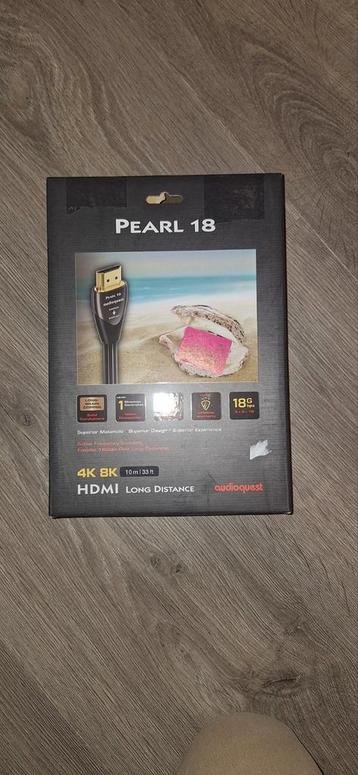 AudioQuest Pearl 18 HDMI Kabel - 10m nieuw  beschikbaar voor biedingen