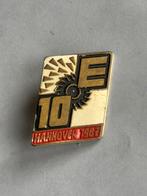 Broche 10e Werktuigmachine tentoonstelling Hannover 1967, Verzamelen, Speldjes, Pins en Buttons, Ophalen of Verzenden, Zo goed als nieuw