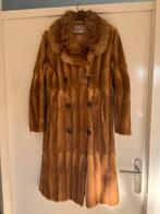 Vintage bontjas vos, Kleding | Dames, Maat 38/40 (M), Fourrures du nord, Bruin, Ophalen of Verzenden