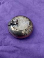 Vintage Metalen Asbak met Deksel, Ophalen of Verzenden