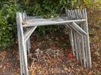 Metselsteiger met buizen en koppelingen, Doe-het-zelf en Verbouw, Ophalen of Verzenden, Gebruikt, Gevelsteiger, 2 tot 5 meter
