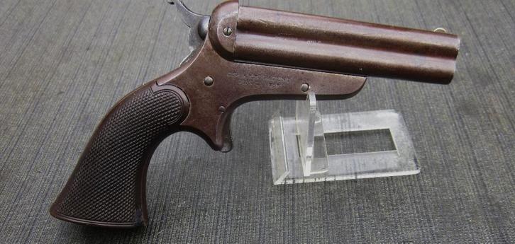 antiek pistool Derringer Sharps & Hankins 32RF  1865, Antiek en Kunst, Antiek | Overige Antiek, Ophalen of Verzenden