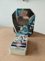 100 Pokémonkaarten inc Ex/V/Vstar kaart & 5 (rev) holo's!, Ophalen of Verzenden, Zo goed als nieuw, Meerdere kaarten, Foil