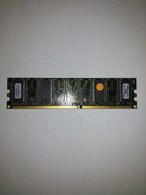 Kingston 256MB DDR PC2100 (KVR266X64C25/256) Desktop RAM, Computers en Software, RAM geheugen, Gebruikt, Laptop, 1 GB of minder