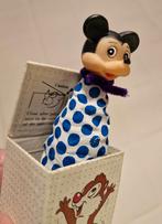 Disney Mickey Mouse duveltje uit de doos, laat 60's., Mickey Mouse, Ophalen of Verzenden, Zo goed als nieuw, Beeldje of Figuurtje