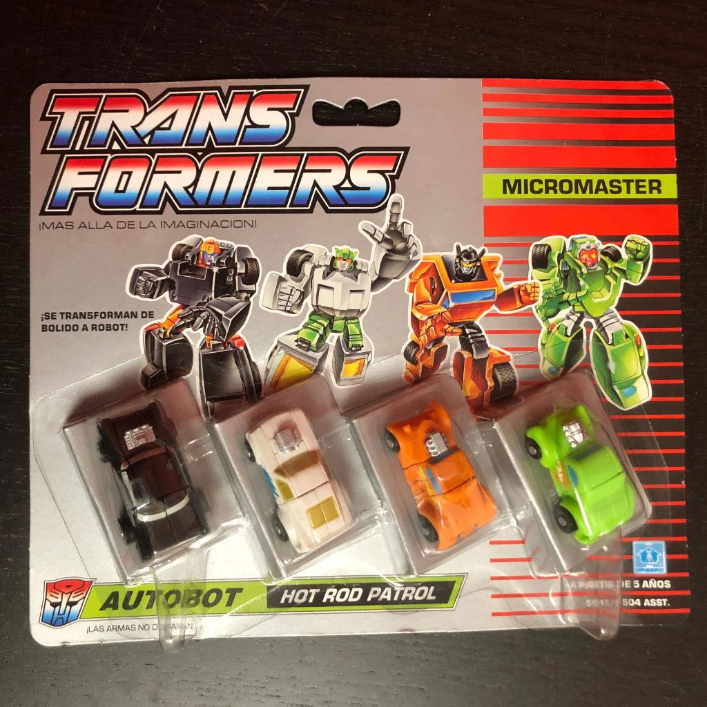 Transformers G1 MicroMaster Hot rod Patrol 1990, Verzamelen, Transformers, G1, Ophalen of Verzenden, Nieuw, Autobots