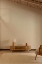 Connery tv-meubel bamboe 150cm, 100 tot 150 cm, Ophalen of Verzenden, Zo goed als nieuw, Minder dan 100 cm