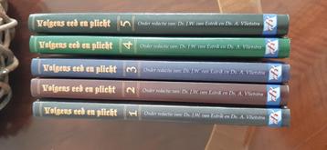 Volgens eed en plicht, 5dln, ds.JW.v. Estrik/ds.A. Vlietstra beschikbaar voor biedingen