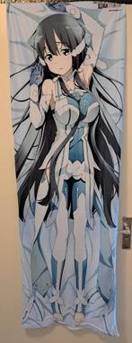 Anime merch kussenhoes (dakimakura), Ophalen of Verzenden, Zo goed als nieuw, Vierkant