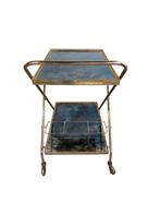 Vintage trolley, barcart, Cesare Lacca?, Huis en Inrichting, Barren, Ophalen, Gebruikt, Onbekend, Onbekend