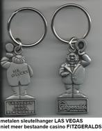 LAS VEGAS, nw. metalen sleutelhanger Mr. O'Lucky Fitzgeralds, Ophalen of Verzenden, Nieuw