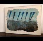 Schilderij: Erli Esselink Aquarel; Compost groot 80x60cm, Ophalen