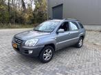 Kia Sportage 2.0 CVVT Adventure 4WD Clima Trekhaak, Auto's, Kia, Gebruikt, Zwart, 4 cilinders, Leder en Stof