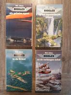 4 Biggles pockets in 1 koop, W.E. Johns, Ophalen of Verzenden, Gelezen, W.E. Johns, Nederland